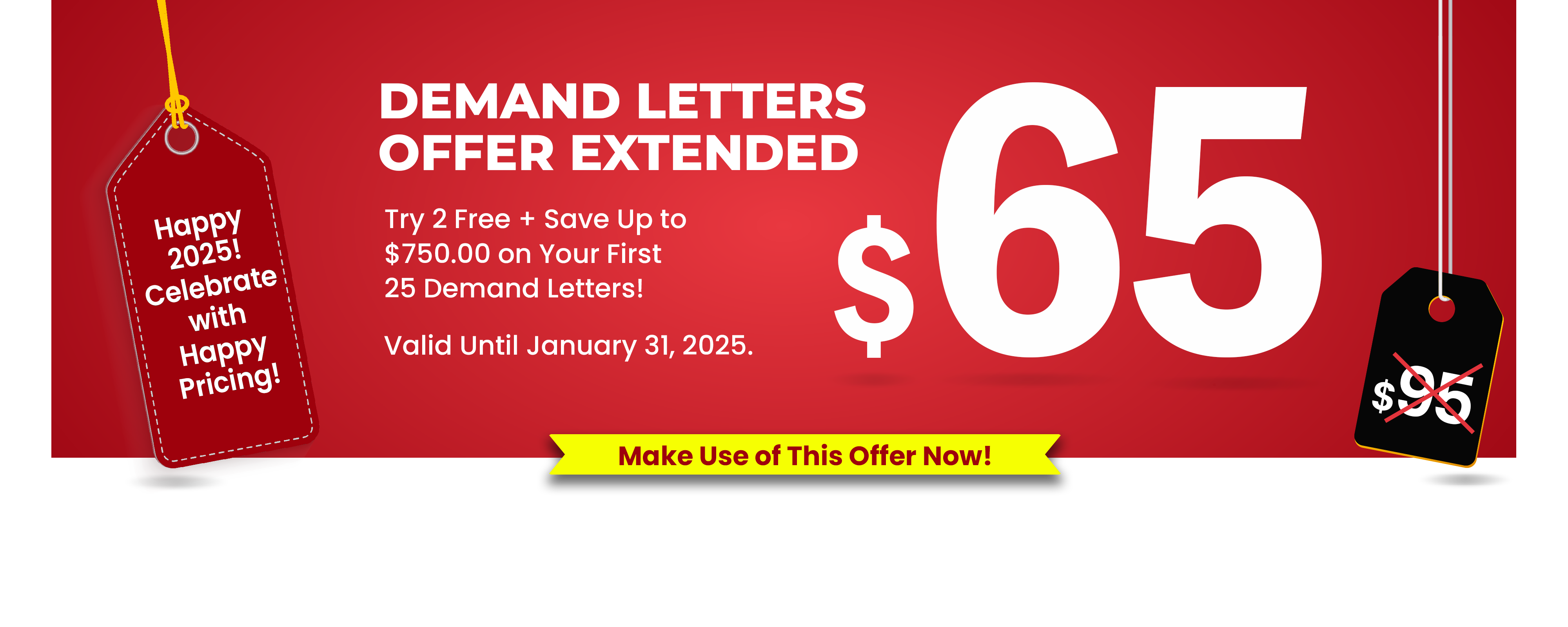 Exclusive Savings on Demand Letters!